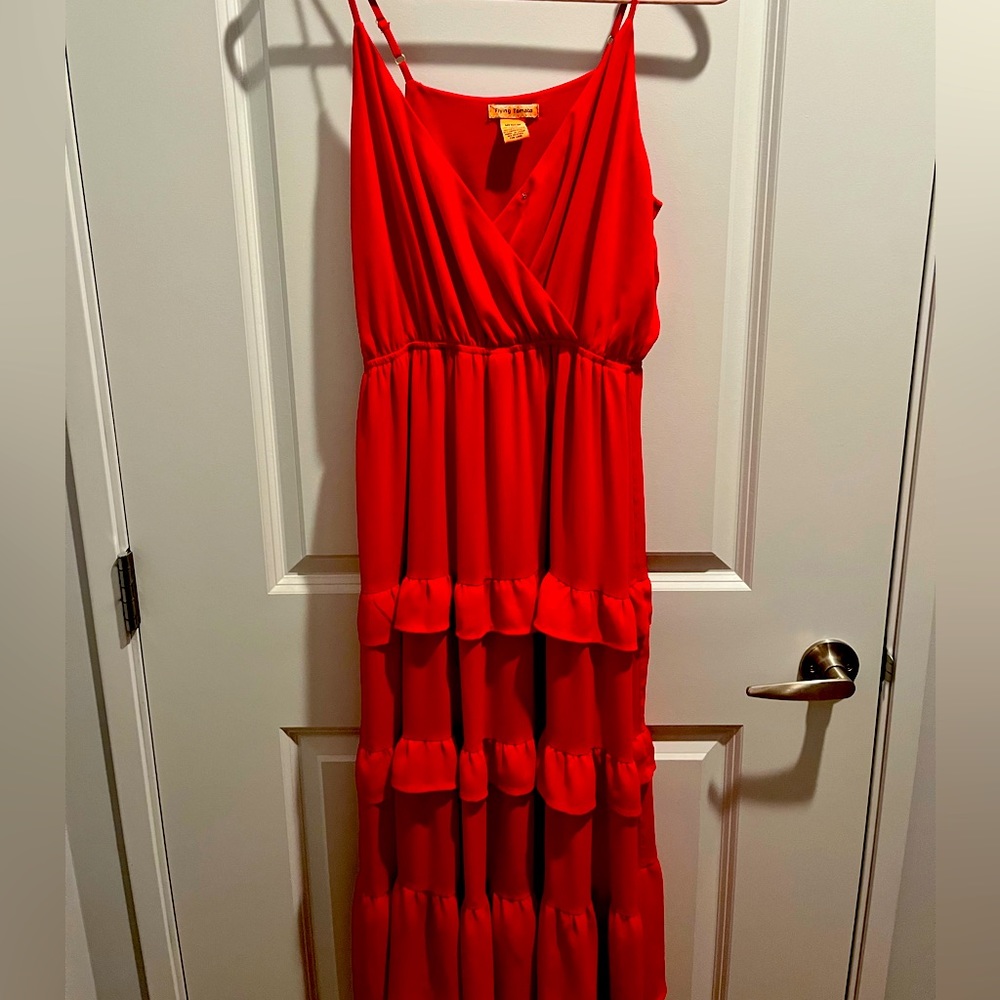 Flying tomato maxi dress